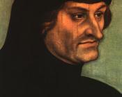 Portrait of Geiler von Kaiserberg - 大卢卡斯·克拉纳赫